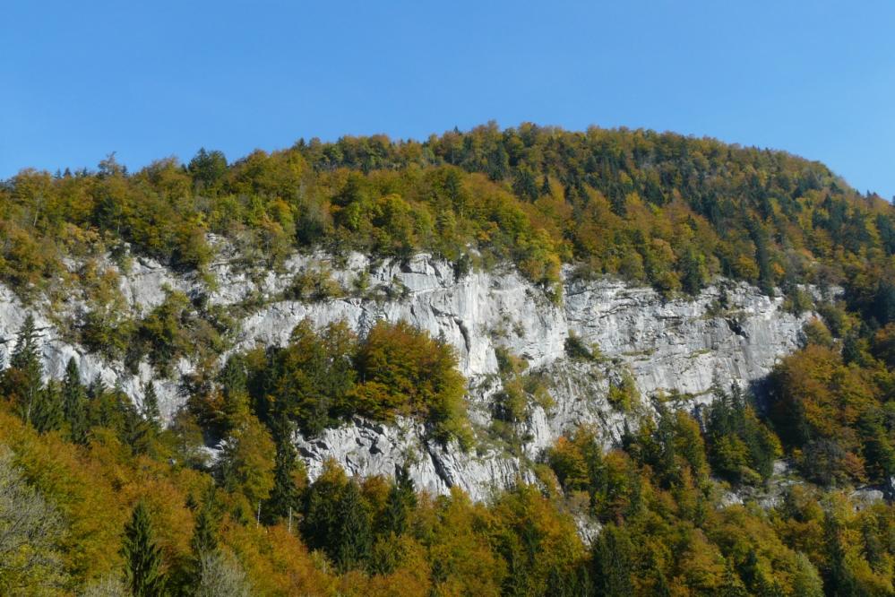 le site de la via ferrata du Mont à Sixt-fer-à-cheval