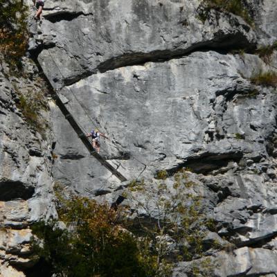 via du Mont (Sixt) la passerelle