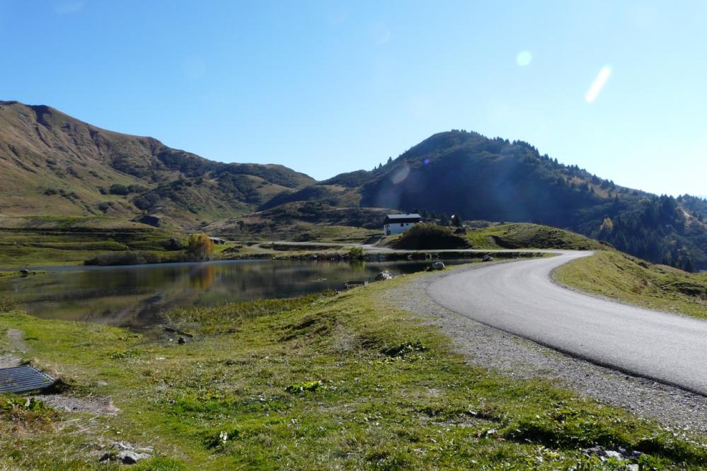 le lac du col de Joux Plane