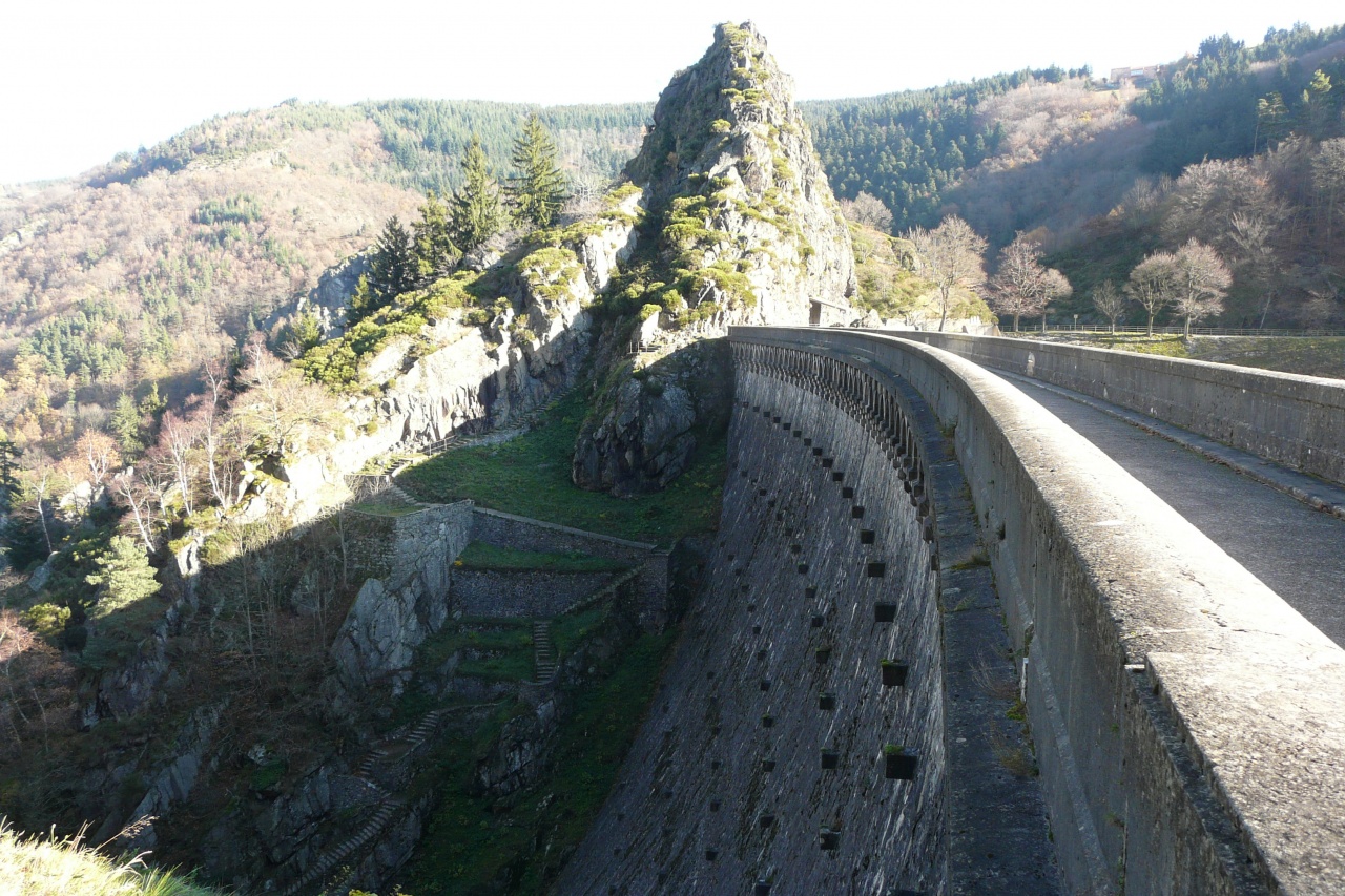 le barrage de Planfoy sous un autre angle