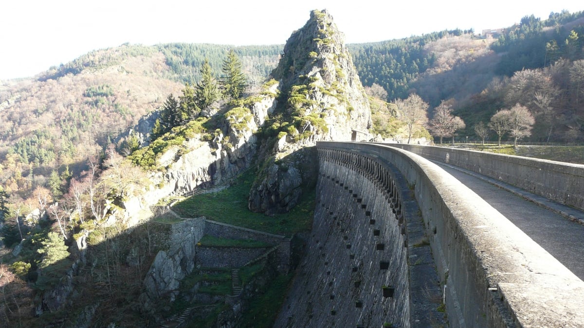 le barrage de Planfoy sous un autre angle