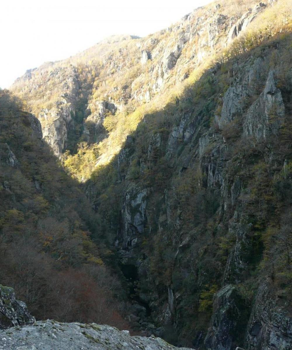 Belle vue sur les gorges de la Truyère