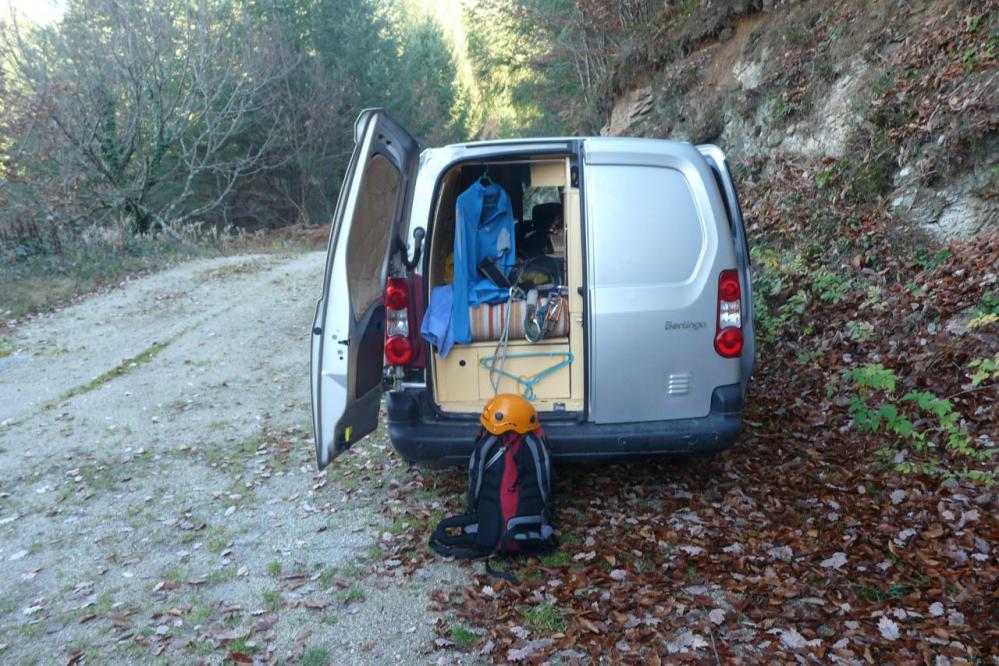Parking en cul de sac de la via du bois de Balthuergue