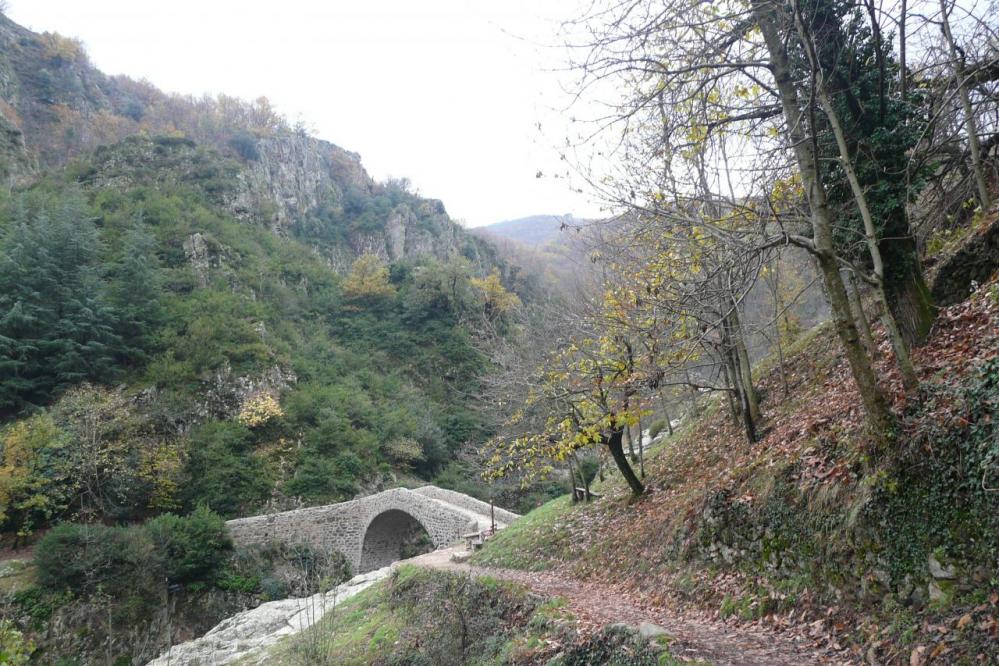 Le pont du diable à Thueyts