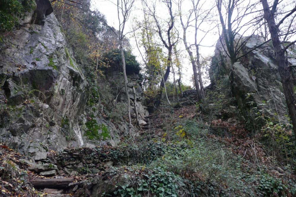La descente vers l' Ardèche et le départ de la via