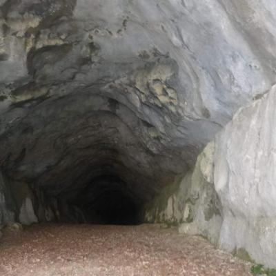 La conduite forcée de la Grotte favot (Balme de Rencurel - Vercors)