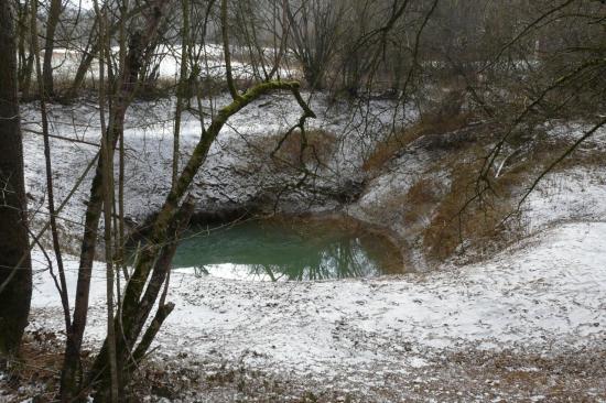 le trou des glanes à Moutrot