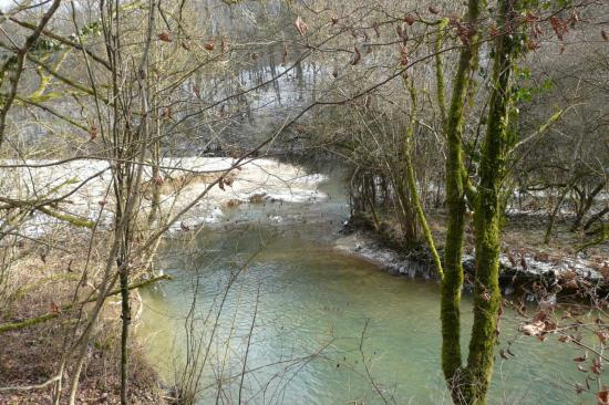 la bouvade en remontant par son vallon vers Crézilles