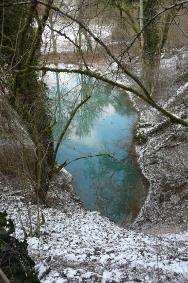 la deuille de Crézilles vue de dessus