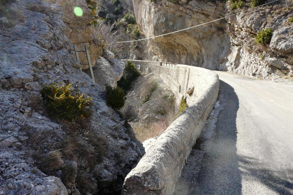 le départ de la via de Chalençon