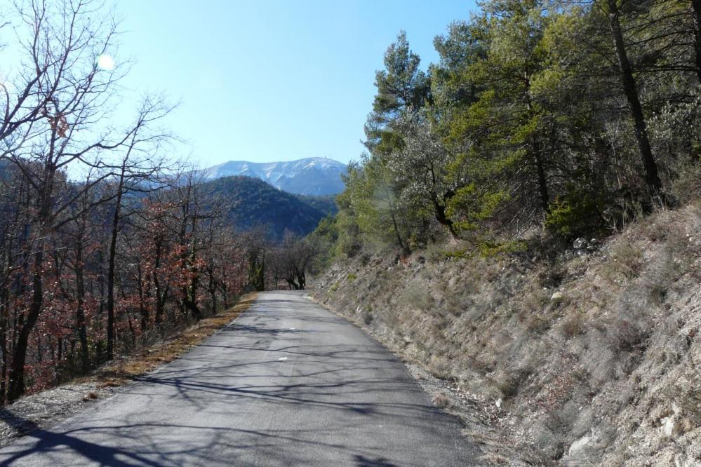 sur la route du col de Fontaube