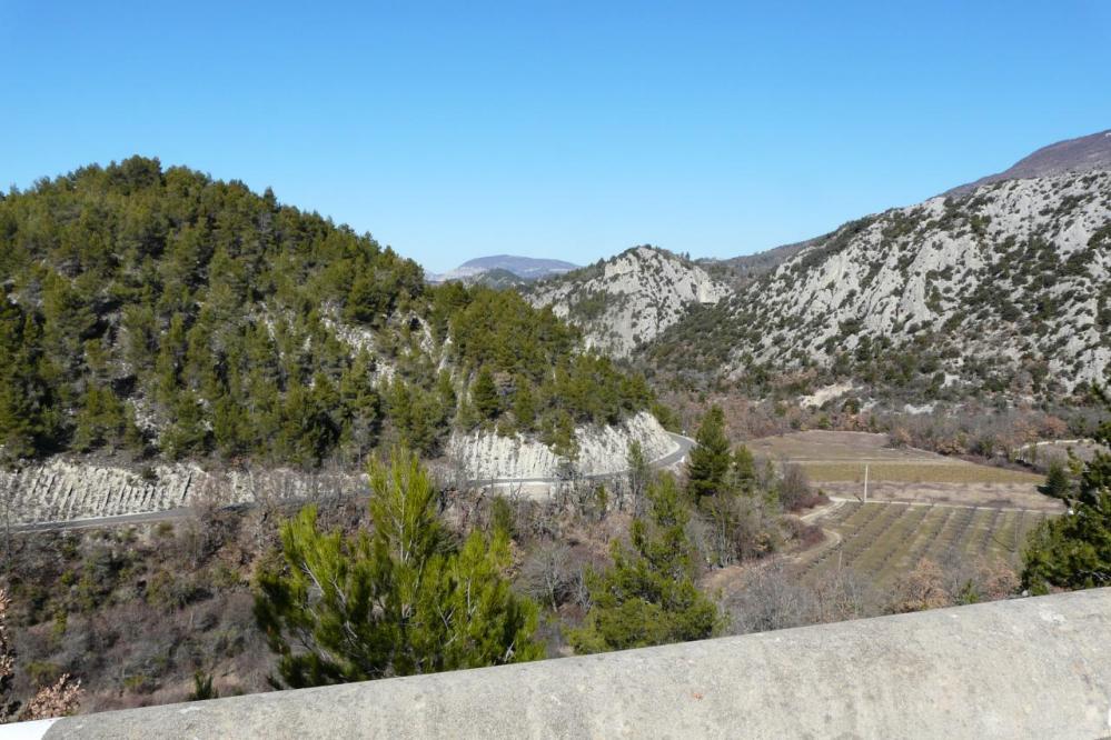 sur la route du col de Fontaube