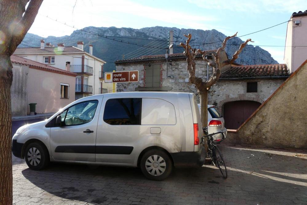 préparation du cycliste pour ... la route des vins !