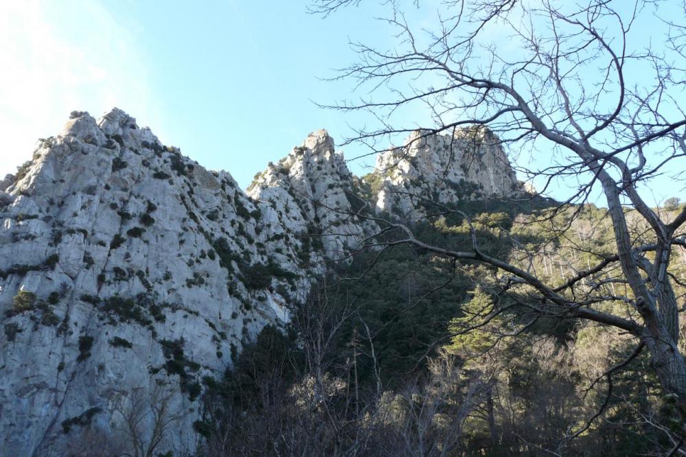 les rochers des Fenouilledes (via ferrata)