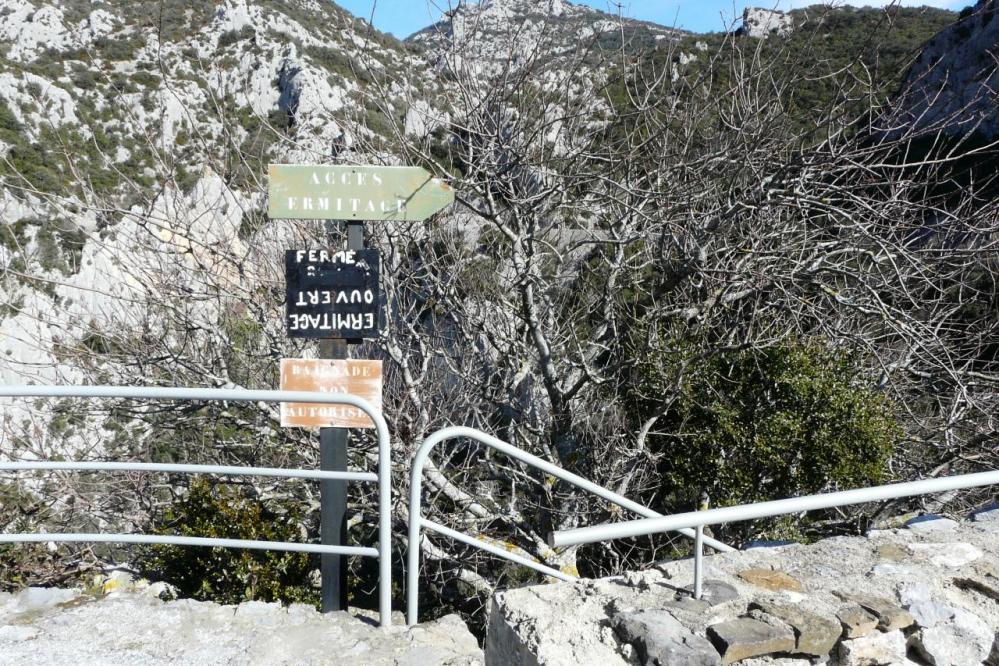 belvédère sur les gorges de Galamus