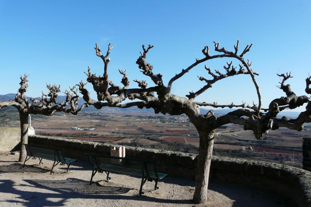 Superbe vue depuis le village de Lacoste (Salagou-Hérault)