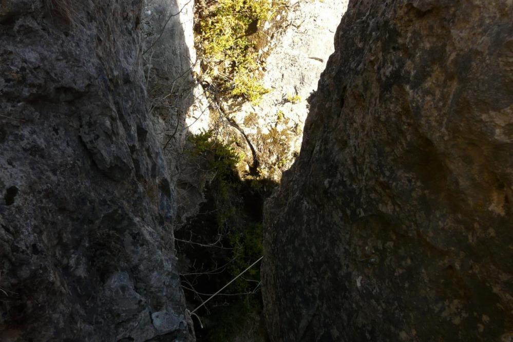 tyrolienne déséquipée ?