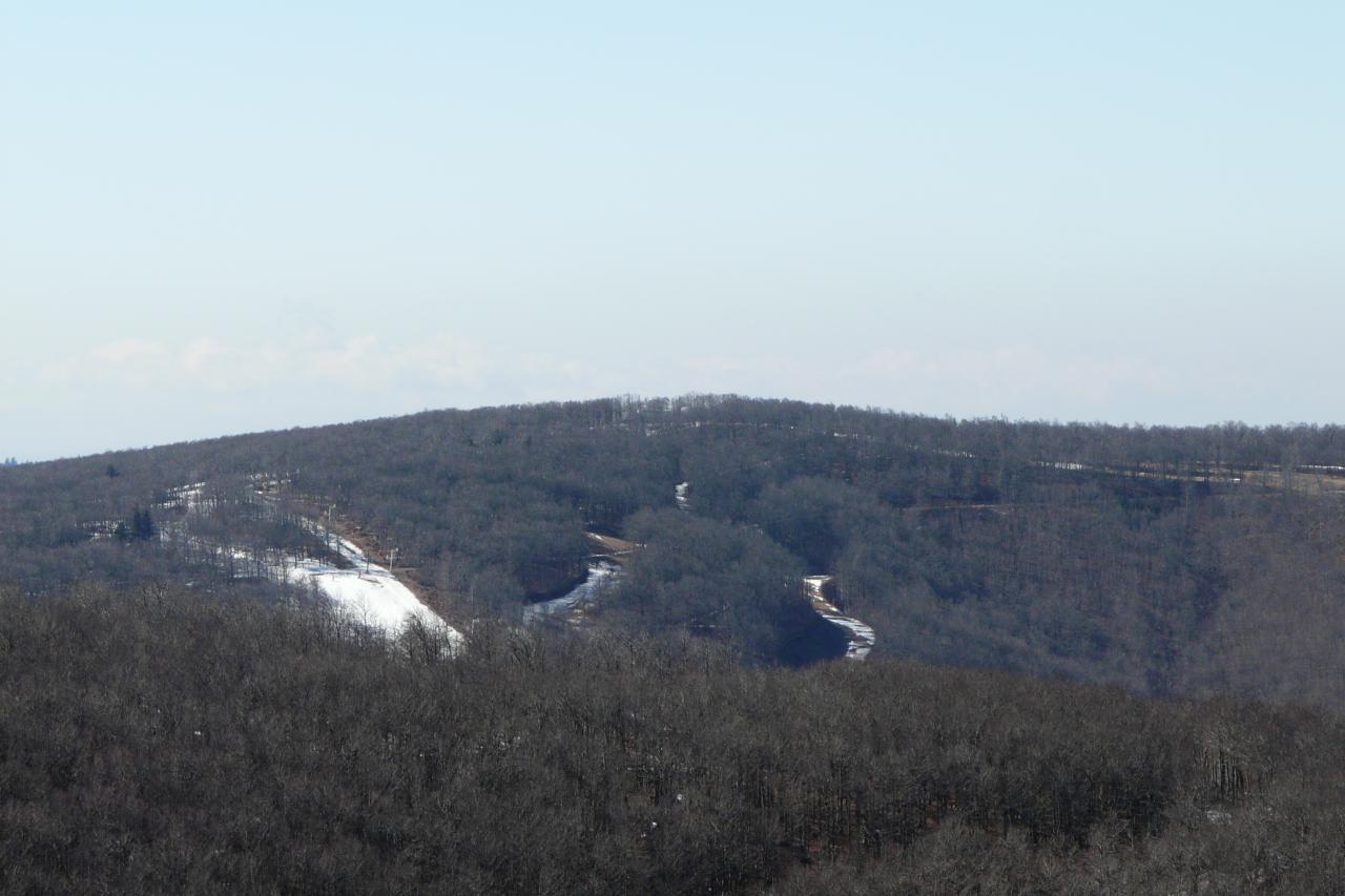 les pistes de la station de Prat Peyrot