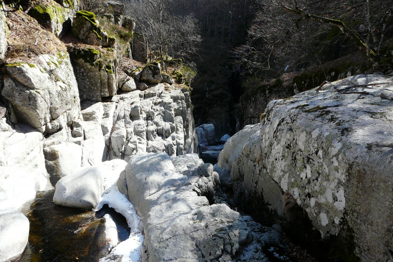 début des gorges du Tapoul