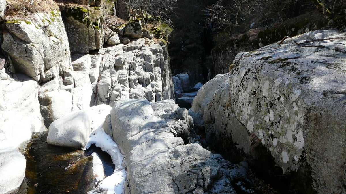 début des gorges du Tapoul