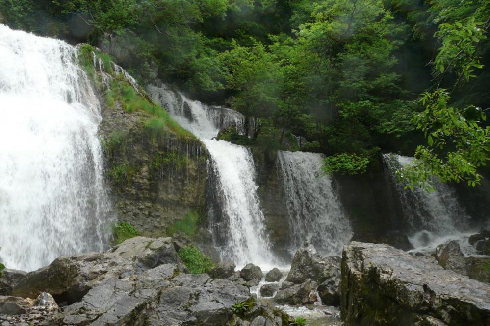 la cascade de la Doria