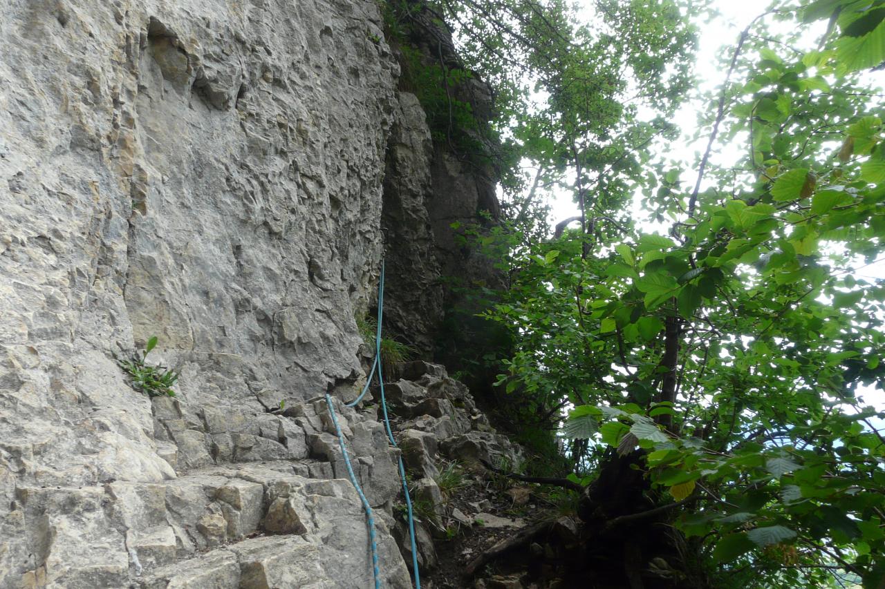 La descente