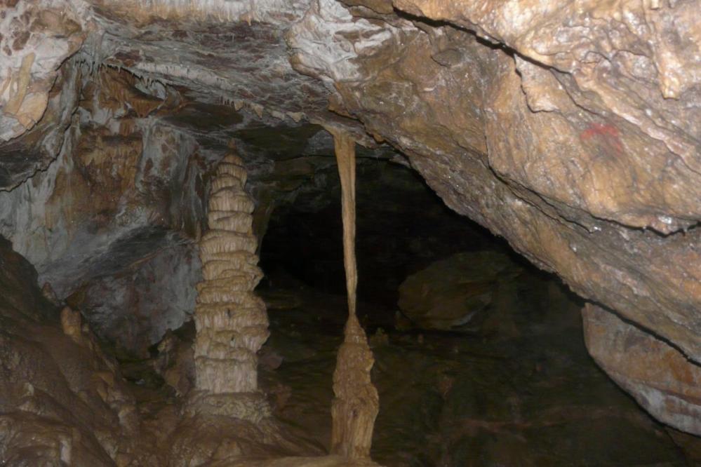 la galerie fossile de la Doria