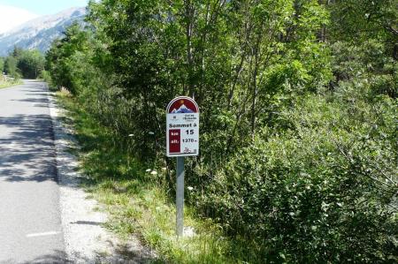 Excellente signaletique tout le long du parcours ! (col de l' Echelle - hautes Alpes)