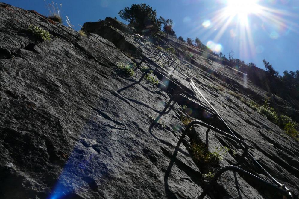 Belle verticale dans Rocca Clari