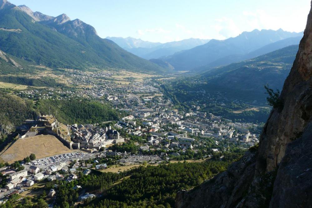 Toujours une belle vue sur Briançon