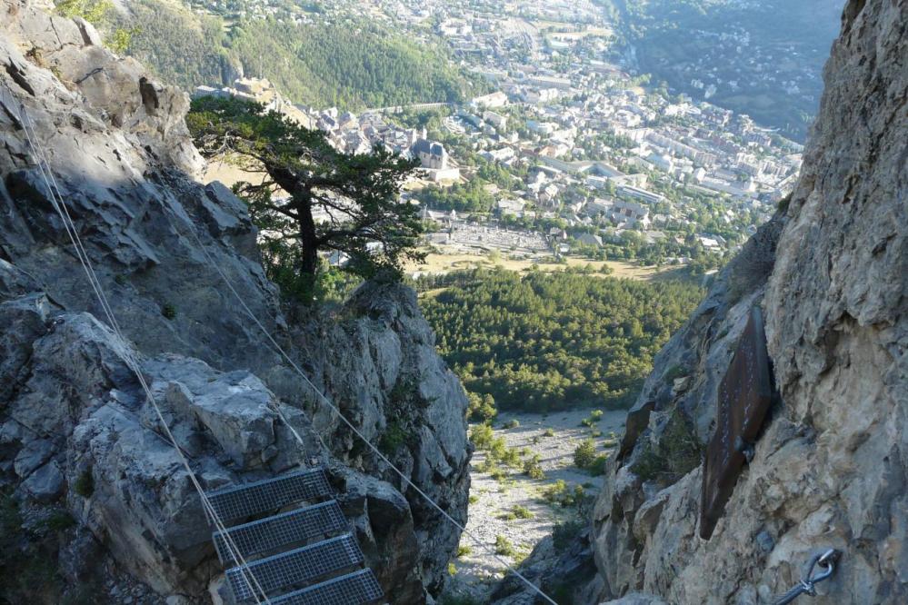 passerelle et Briançon