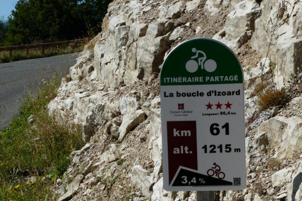 les sympathiques bornes d' information pour les cyclistes