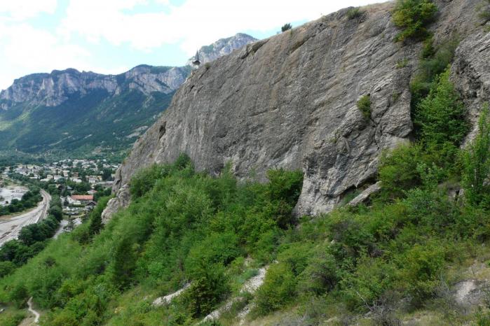 via ferrata de l'Horloge à l'Argentière la Bessèe