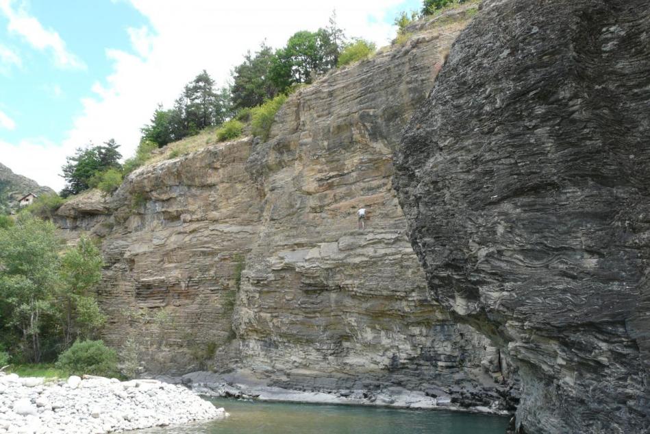 via ferrata des gorges de la Durance - la verte