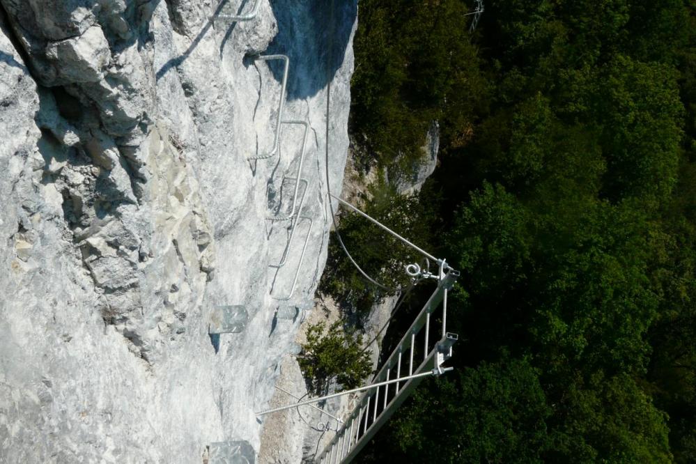 l' échelle vue du haut