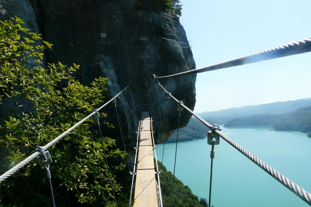 passerelle de la via du regardoir à Moirans