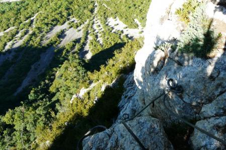 la sortie de la via d' Hostias