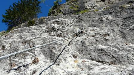 via de la cascade à Vaujany - première partie