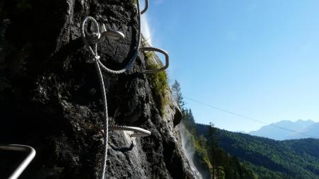 via de la cascade à Vaujany - première partie