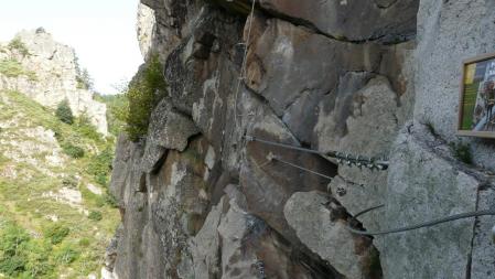 petit pont de singe dans la partie difficile