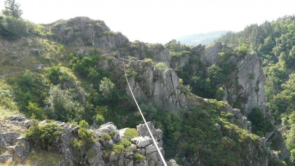 La tyrolienne de Malzieu