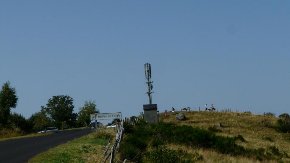 étape intermédiaire au rocher de l' Aigle