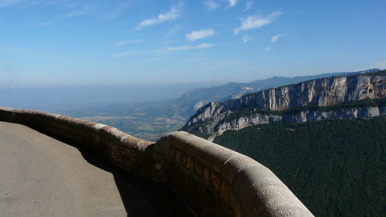 vélo autour du col de la machine