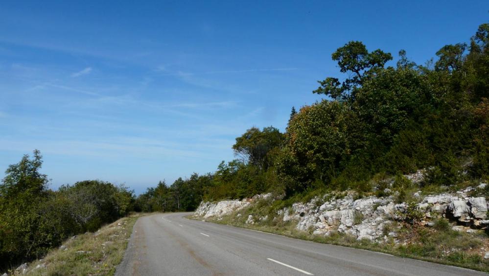 descente vers St Laurent en Royans