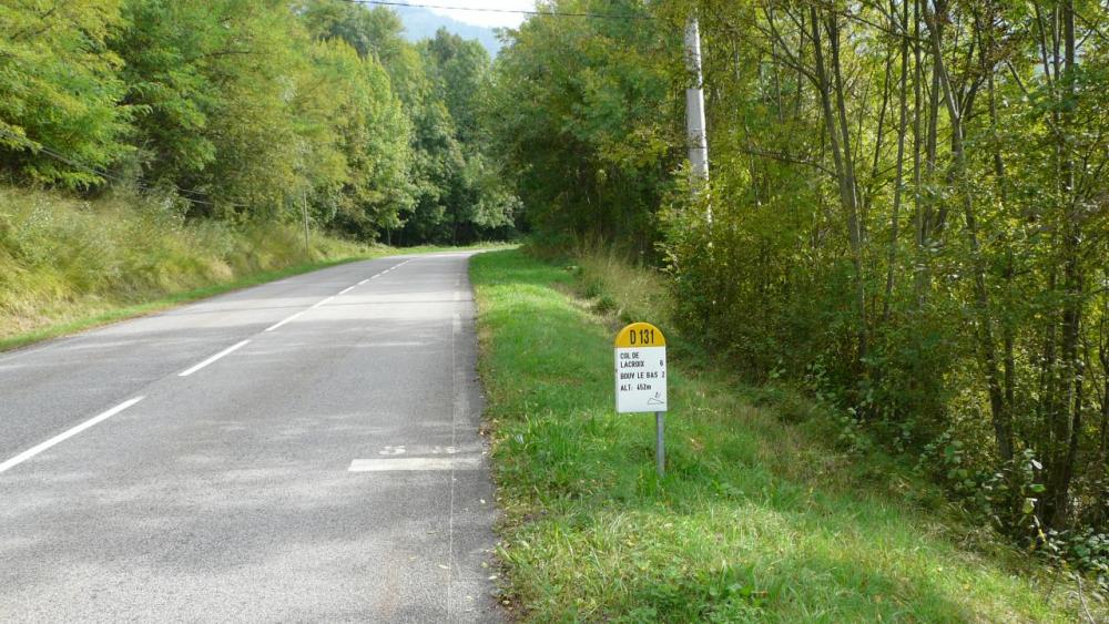 vers le col de Lacroix