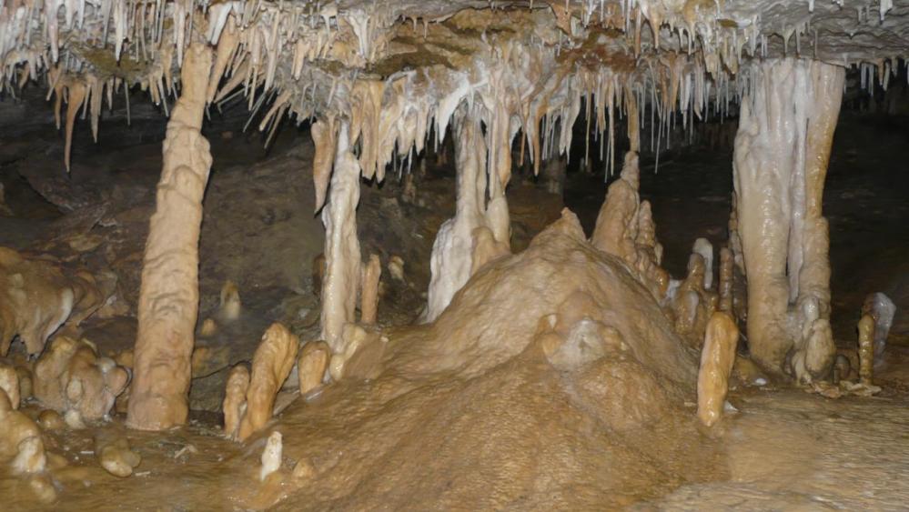 c' est le fond de la grotte