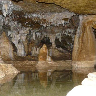 moment magique ! grotte de Bouleyre !