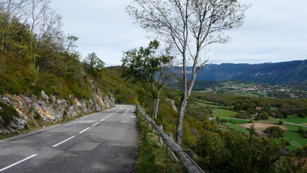 Descente du col de carri vers la Chapelle en vercors