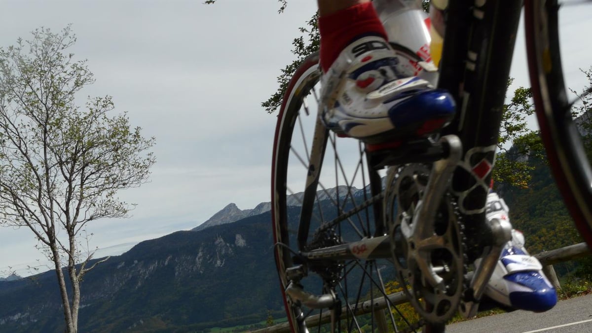 image furtive qui donne bien la pente ! col de Carri (Vercors)