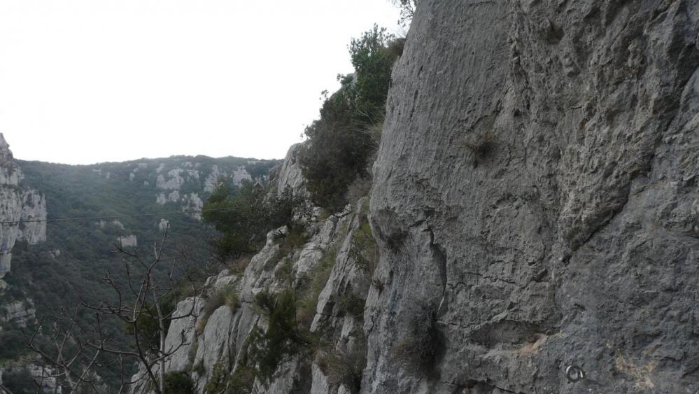 la tyrolienne de la via du Thaurac